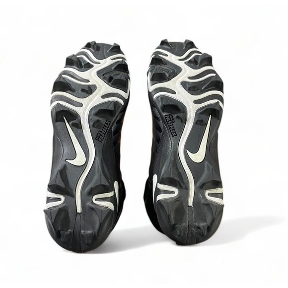 Nike Force Savage Shark 2 Black & White Cleats Mens US 11 - Picture 8 of 10